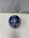 BLUE/WHITE CERAMIC BALL