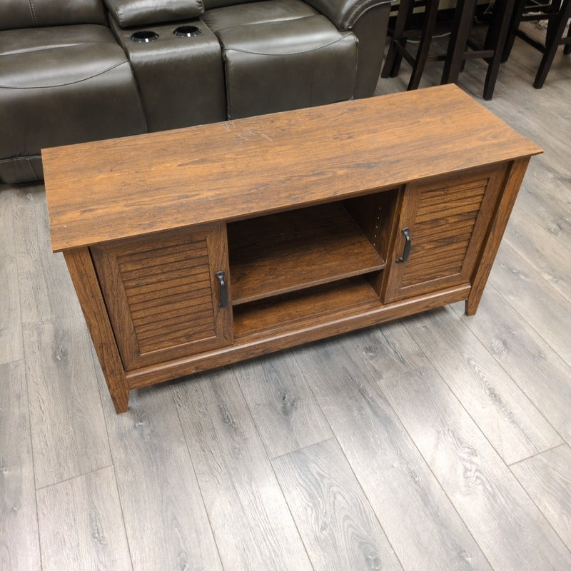 BROWN SAUDER TV STAND