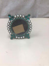 GREEN JEWELED FRAME