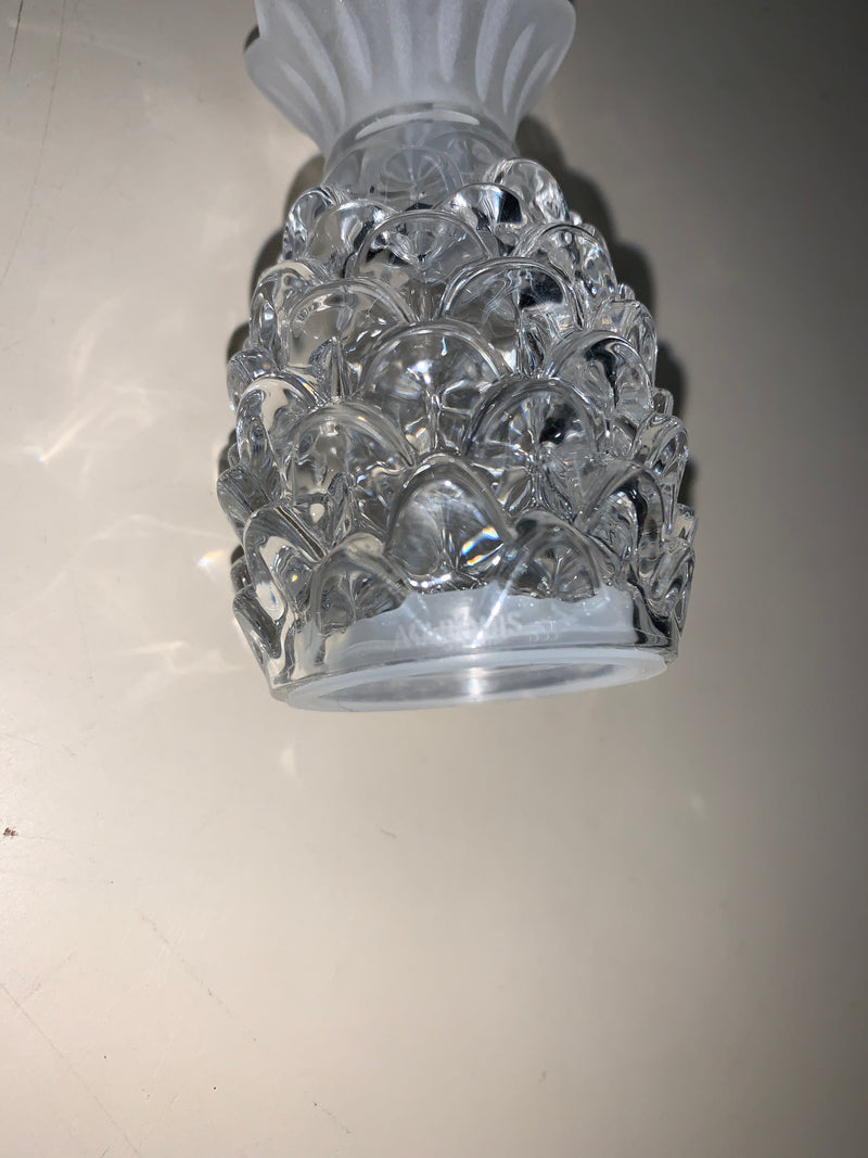 2 MARQUIS CRYSTAL PINEAPPLE S & P SHAKERS