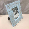 RUSTIC WOOD BLUE PIC FRAME