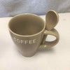 "COFFEE" MUG W/SPOON