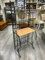 WOOD METAL BAKERS RACK