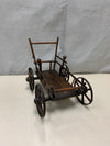 HAND MADE BROWN WOOD CART DECOR