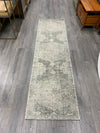 GRAY DIST PATTERN RUNNER RUG