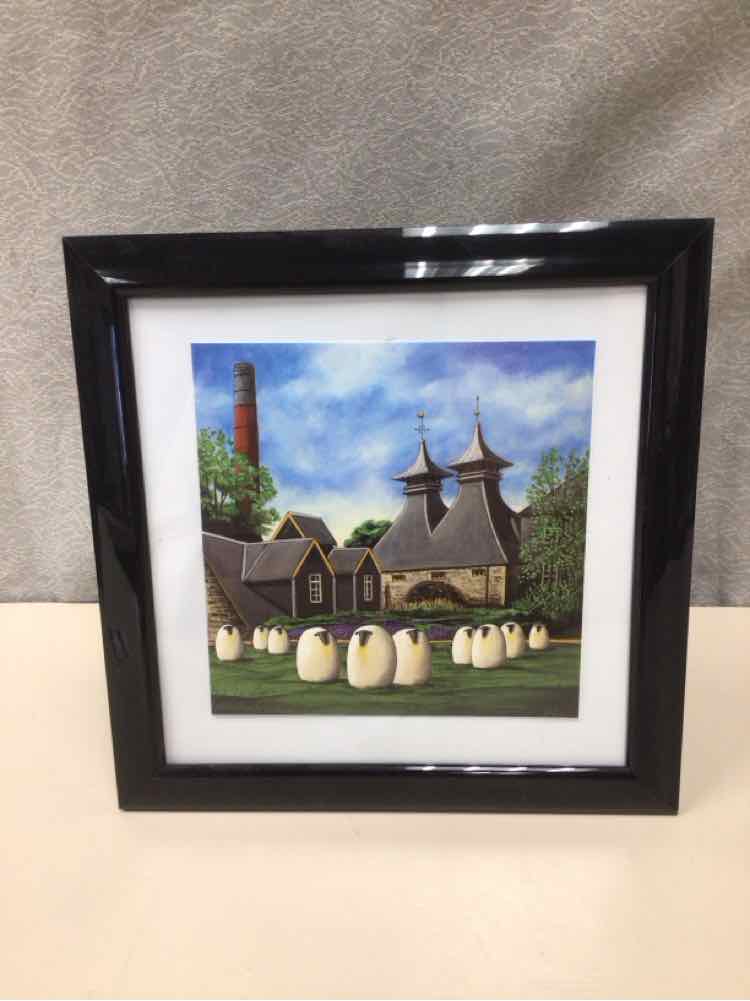 SHEEP IN A FIELD ARTWORK