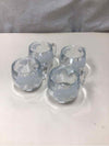 4 VINTAGE GLOBE MUGS