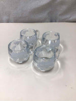 4 VINTAGE GLOBE MUGS