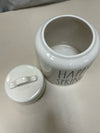 CREAM "SPRING" LIDDED CANISTER