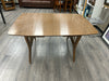 WOOD DROPLEAF TABLE W/3 LEAVES
