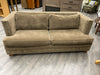 BROWN NAILHEAD SOFA