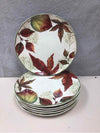 6 FALL THEME CERAMIC PLATES