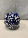 BLUE/WHITE CERAMIC BALL