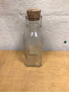 GLASS BOTTLE W/STOPPER