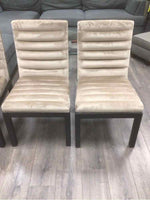 EVELYN VELVET UPHOLSTERED CHAIRS