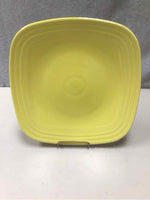 YELLOW DINNER PLATE
