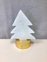 STONE/GOLD CARVED TREE