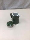 SMALL THIN GREEN TEAPOT
