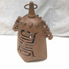 BROWN IRON ASIAN LANTERN