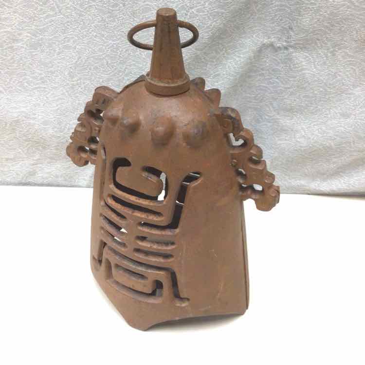 BROWN IRON ASIAN LANTERN