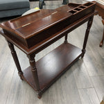 DARK WOOD WRITING DESK