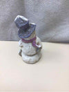 GLITTER SNOWMAN FIGURINE