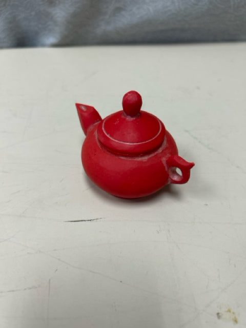 SMALL RED TEAPOT
