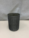 BLACK RHINESTONE CANDLE HOLDER