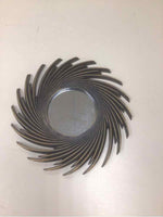GOLD PLASTIC SPIRAL MIRROR