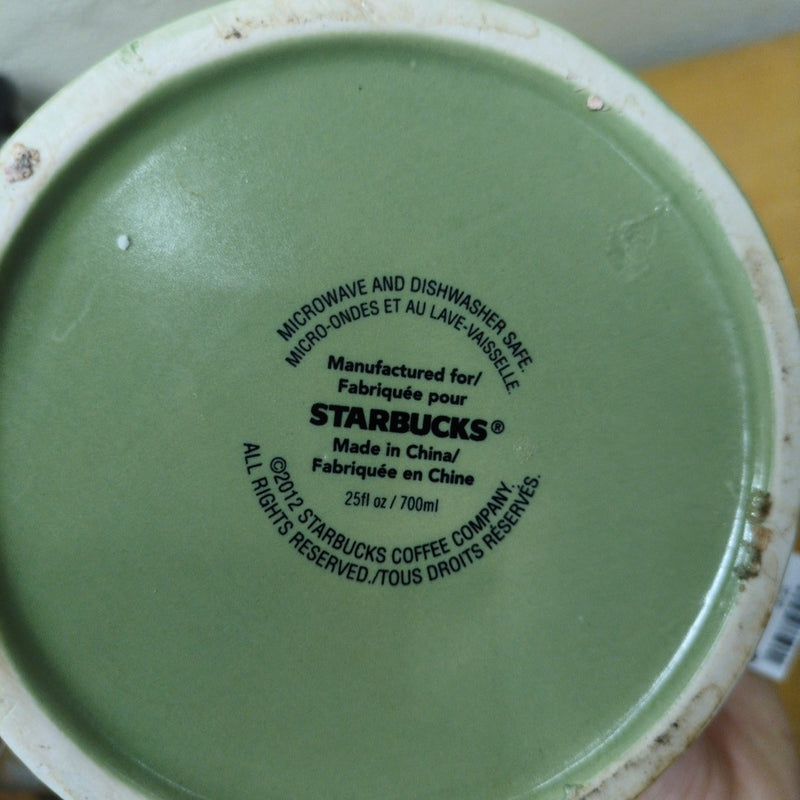 GREEN CERAMIC PITCHER