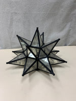 MERCURY GLASS STARBURST DOME