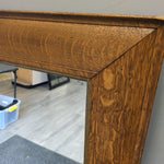 VINTAGE OAK FRAME MIRROR
