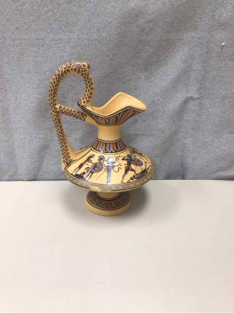 GREEK CLAY PITCHER