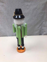 SCARECROW WITH BAT NUTCRACKER
