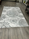 HEME WASHABLE GREY WHITE RUG